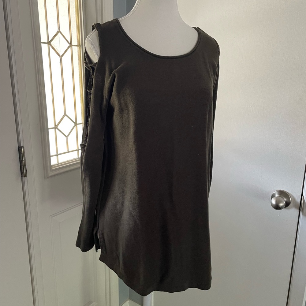 Olive green sweater